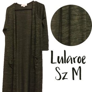Lularoe Sarah Green heathered Medium